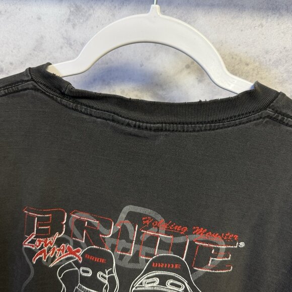 Vintage Full Scale Y2K Bride Street Racing T Shirt Mens Large 21x25 - Picture 10 of 12